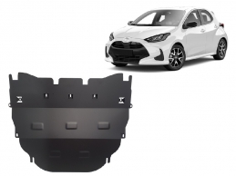Acél motor, kapcsolószekrény, hűtő védőlemez Toyota Yaris