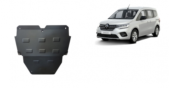 Acél motor, kapcsolószekrény védőlemez Renault Kangoo