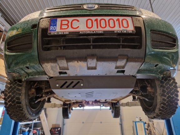 Acél motor védőlemezzFiat Panda 4x4 - Akciós csomag