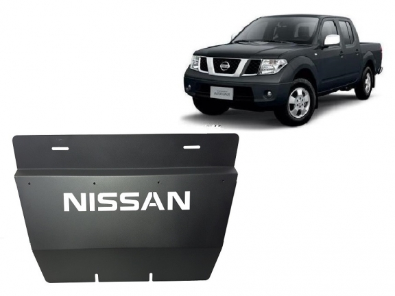 Acél hűtő védőlemez Nissan Navara