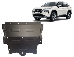 Acél motor, kapcsolószekrény, hűtő védőlemez Nissan X-Trail T33