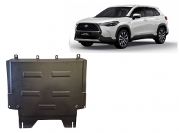 Acél motor, kapcsolószekrény, hűtő védőlemez Toyota Corolla Cross
