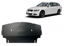 Acél hűtő védőlemez BMW seria 3 - E90