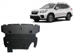 Acél motor, hűtő védőlemez Subaru Forester