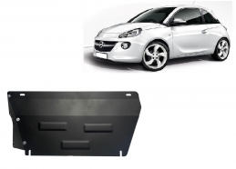 Acél motor, kapcsolószekrény védőlemez Opel Adam