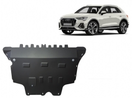 Acél motor, sebességváltó, hűtő, első lökhárító védőlemez Audi Q3