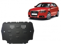Acél motor, kapcsolószekrény, hűtő védőlemez Audi A3