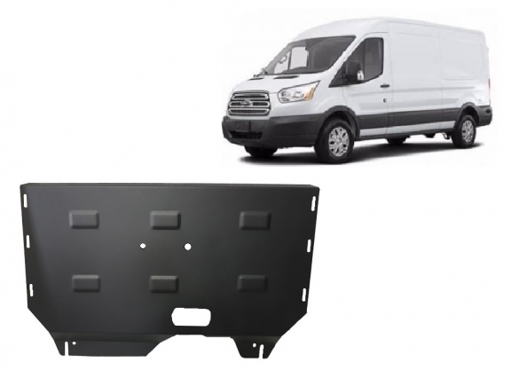 Acél motor, sebbeségváltó  védőlemez Ford Transit - FWD