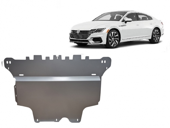 Alumínium motor, sebességváltó, hűtő, első lökhárító védőlemez VW Arteon