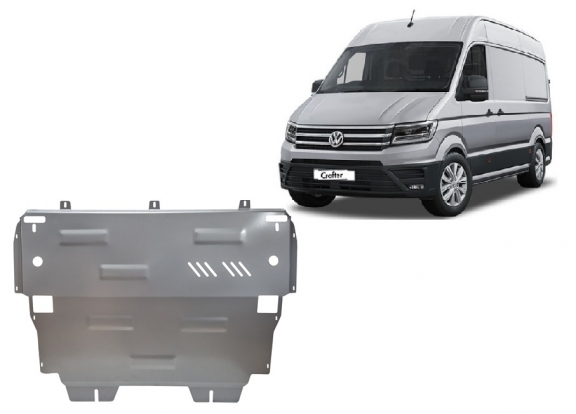Alumínium motor, kapcsolószekrény, hütő védőlemez Vw Crafter