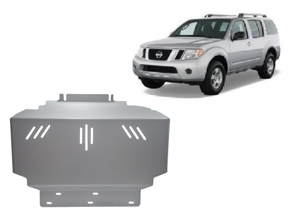 Aluminum motor, kapcsolószekrény védőlemez Nissan Pathfinder
