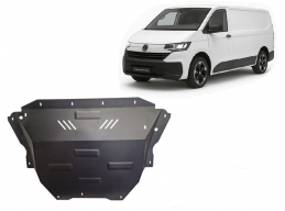 Acél motor, sebességváltó, hűtő, első lökhárító védőlemez Volkswagen Transporter T7 Van