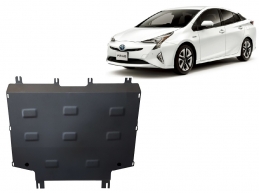 Acél motor, kapcsolószekrény védőlemez Toyota Prius