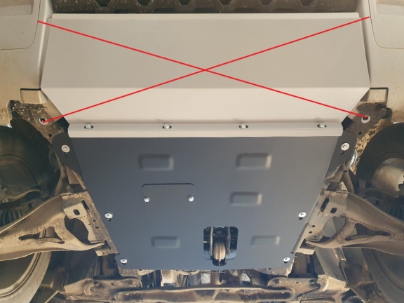 Acél motor, kapcsolószekrény védőlemez Dacia Duster 4x4