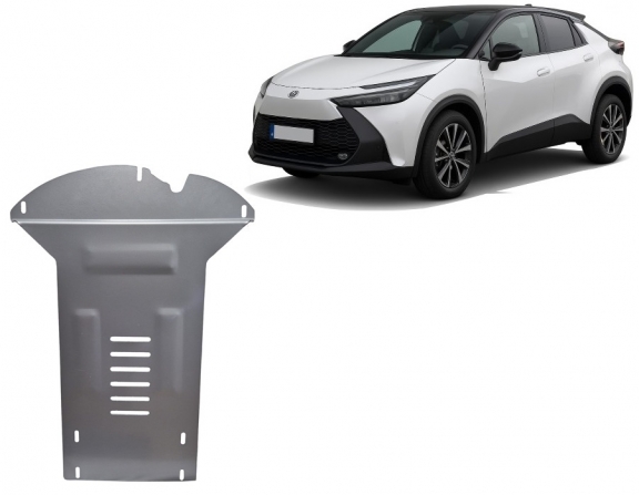 Alumínium katalizátorvédő / katalizátor zár Toyota C-HR