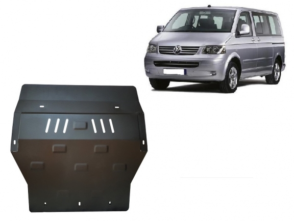 Acél motor, sebességváltó, hűtő, első lökhárító védőlemez Volkswagen Caravelle T5