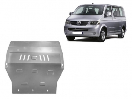 Galvanizált acél motor, sebbeségváltó, hütő, első lökhárító védőlemez Volkswagen Transporter T5 Caravelle