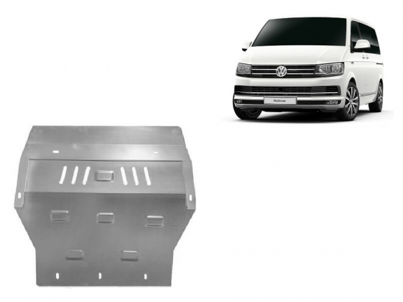 Alumínium motor, sebességváltó, hűtő, első lökhárító védőlemez Volkswagen Transporter T6 Caravelle