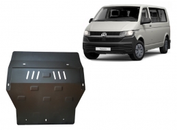 Acél motor, sebességváltó, hűtő, első lökhárító védőlemez Volkswagen Transporter T6.1