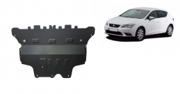Acél motor, kapcsolószekrény védőlemez Seat Leon