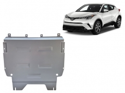 Alumínium motor, sebességváltó, hűtő, első lökhárító védőlemez Toyota C-HR
