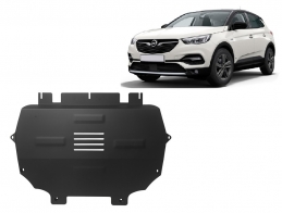 Acél motor, sebbeségváltó, hütő védőlemez Opel Grandland X