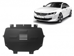 Acél motor, sebbeségváltó, hütő védőlemez Peugeot 508