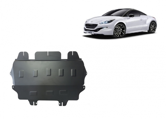 Acél motor, sebességváltó, hűtő, első lökhárító védőlemez Peugeot Rcz