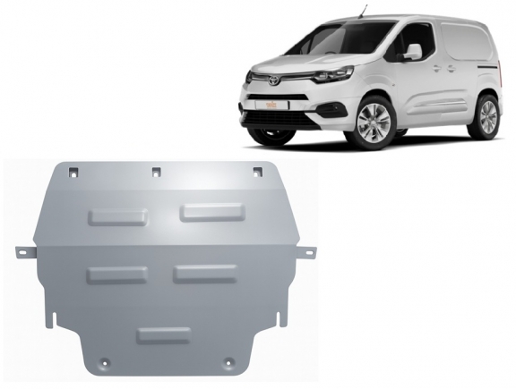 Aluminium motor, kapcsolószekrény védőlemez Toyota Proace
