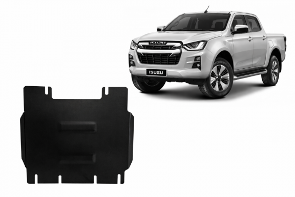 Motor, karter- védő acéllemez Isuzu D-Max