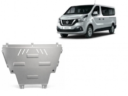 Aluminium motor, kapcsolószekrény védőlemez Nissan NV300