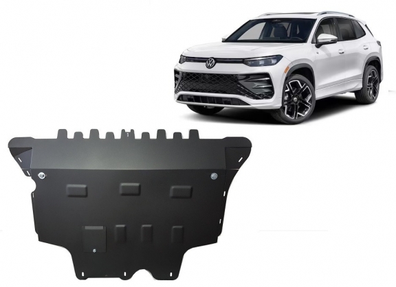 Acél motor, sebességváltó, hűtő, első lökhárító védőlemez Vw Tiguan