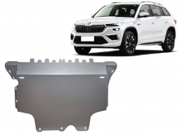 Alumínium motor, sebességváltó, hűtő, első lökhárító védőlemez Skoda Kodiaq