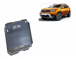 Alumínium üzemanyagtartály védőlemez Dacia Duster