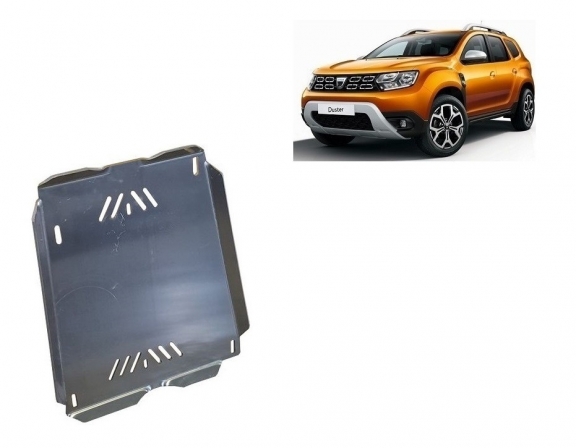 Alumínium üzemanyagtartály védőlemez Dacia Duster