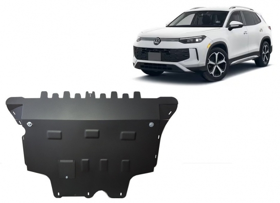 Acél motor, sebességváltó, hűtő, első lökhárító védőlemez Vw Tiguan