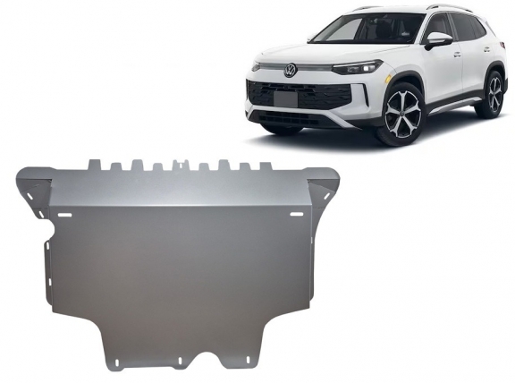 Alumínium motor, sebességváltó, hűtő, első lökhárító védőlemez VW Tiguan