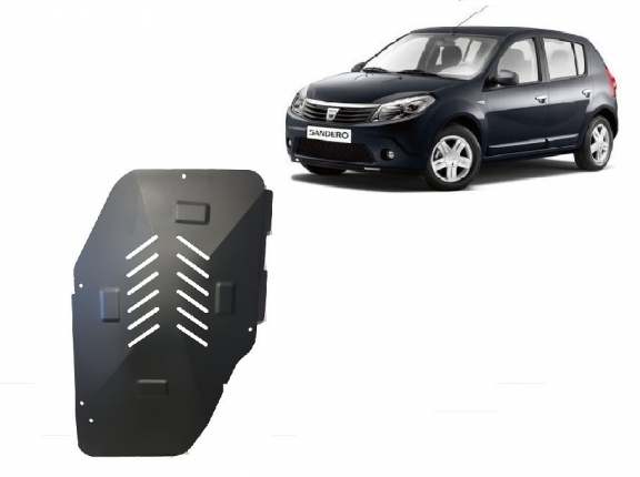 Acél üzemanyagtartály védőlemez Dacia Sandero