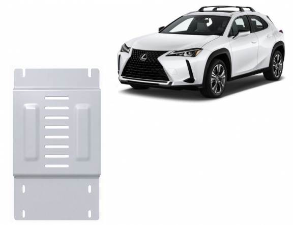 Alumínium katalizátorvédő / katalizátor zár Lexus UX