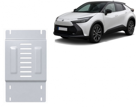 Alumínium katalizátorvédő / katalizátor zár Toyota C-HR