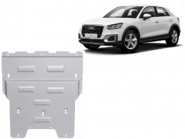 Alumínium motor, sebességváltó, hűtő, első lökhárító védőlemez Audi Q2