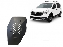 Acél üzemanyagtartály védőlemez Dacia Dokker Stepway