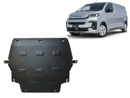 Acél motor, kapcsolószekrény, hűtő védőlemez Iveco eJolly