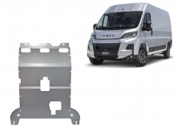 Alumínium motor, kapcsolószekrény, hűtő védőlemez Iveco eSuperJolly