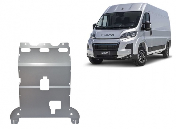 Alumínium motor, kapcsolószekrény, hűtő védőlemez Iveco eSuperJolly