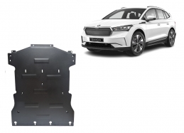 Acél motor, sebességváltó, hűtő, első lökhárító védőlemez Skoda Enyaq
