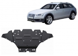 Acél motor, hűtő védőlemez Audi A4 B8 All Road