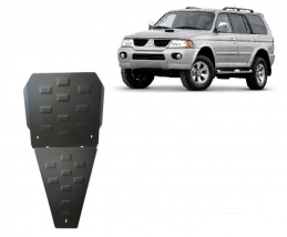 Acél kapcsolószekrény, differenciálmű védőlemez Mitsubishi Pajero Sport 1