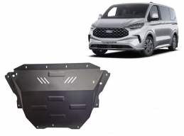 Acél motor, sebességváltó, hűtő, első lökhárító védőlemez Ford Tourneo Custom PHEV