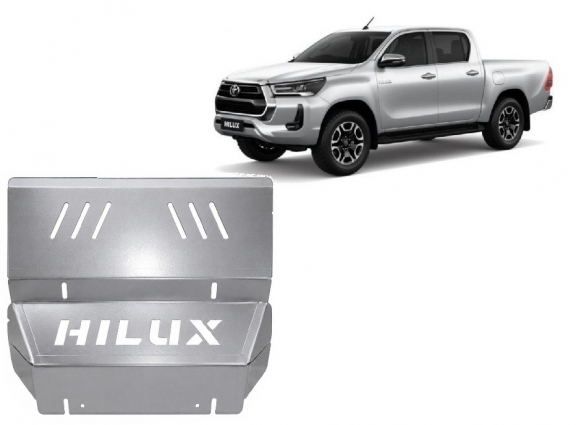 Alumínium hűtő védőlemez Toyota Hilux Invincible